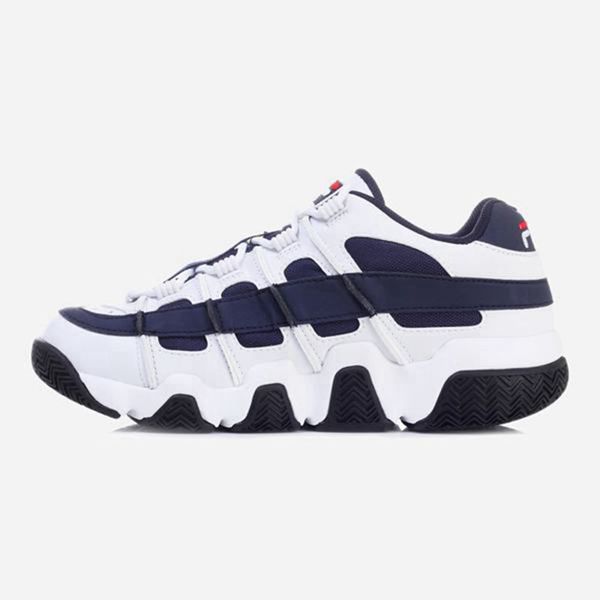 Fila Barricade Extreme 97 Men's Lifestyle Shoes - White/Navy,NZ 461-30862